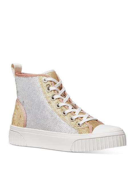 gertie high top sneaker michael michael kors|gertie canvas high top sneakers.